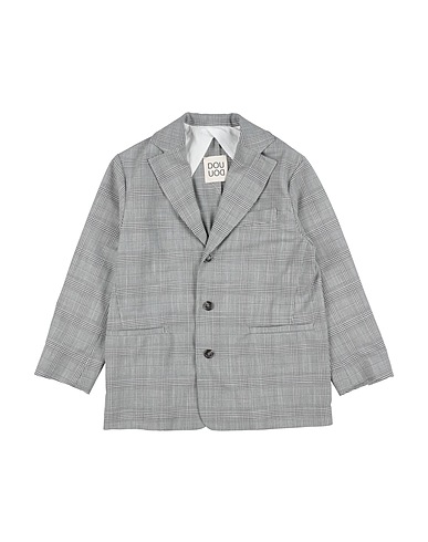 DOUUOD Americana Gris 68% Poliéster, 30% Viscosa, 2% Elastán