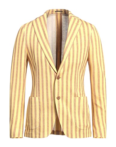 LARDINI Blazer Yellow 100% Cotton