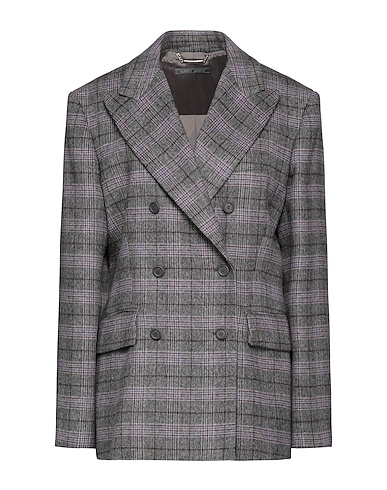 ALBERTA FERRETTI Blazer Grey 76% Wool, 14% Silk, 10% Cashmere