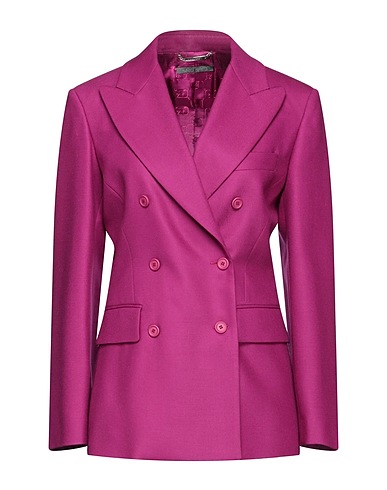 ALBERTA FERRETTI テーラードジャケット モーブ バージンウール 98% / ポリウレタン 2%