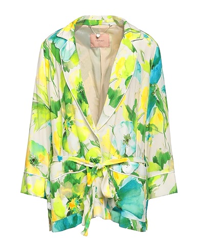 TWINSET Veste Vert 100% Viscose, Acétate