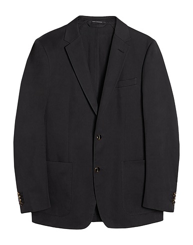DUNHILL Blazer Black 77% Cotton, 23% Silk