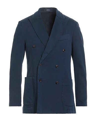 DRUMOHR Blazer Navy 99% Cotton, 1% Elastane