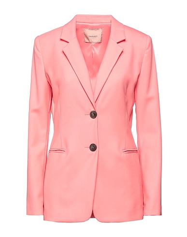 TWINSET Blazer Coral 52% Polyester, 43% Wool, 5% Elastane