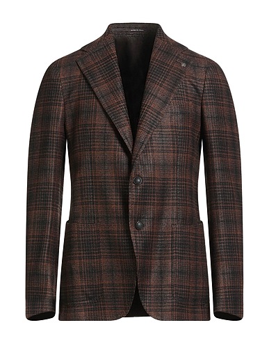 TAGLIATORE Blazer Brown 54% Virgin Wool, 33% Acetate, 13% Polyamide