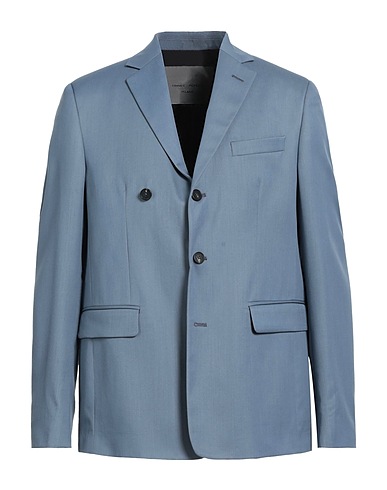 FRANKIE MORELLO Blazer Slate blue 100% Virgin Wool