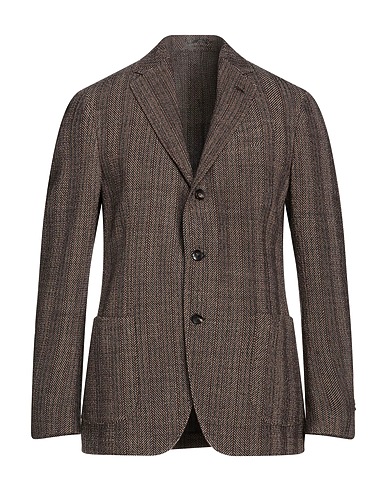 LARDINI Blazer Sand 82% Wool, 15% Polyamide, 3% Elastane