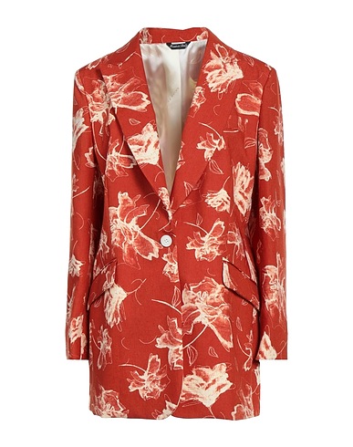 BRIAN DALES Blazer Rust 100% Linen