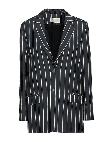 KAOS JEANS Blazer Black 85% Viscose, 15% Polyester