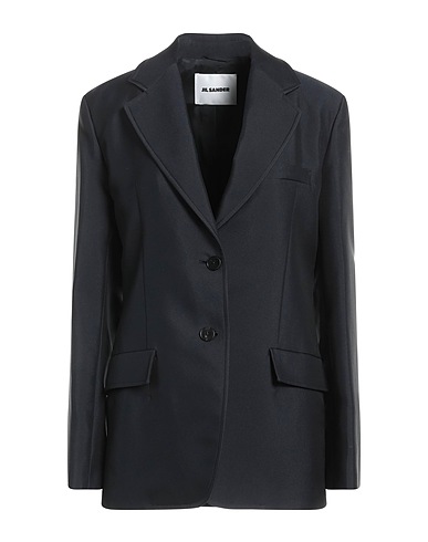 JIL SANDER Blazer Black 65% Polyamide, 35% Silk