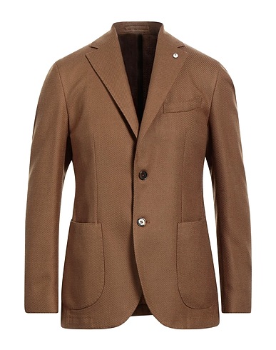 L.B.M. 1911 Blazer Camel 55% Virgin Wool, 45% Cotton