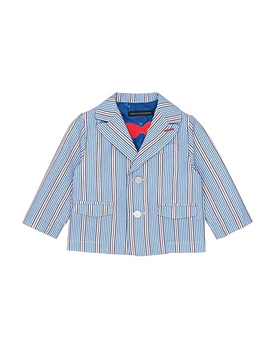 DANIELE ALESSANDRINI Blazer Blue 38% Cotton, 33% Polyester, 29% Polyamide