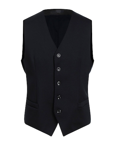 FUTURO Suit vest Black 66% Rayon, 30% Polyamide, 4% Elastane