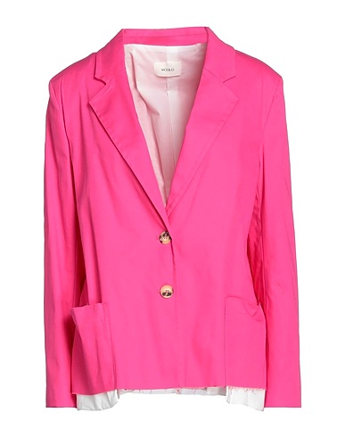 VICOLO Jackett Fuchsia 97% Baumwolle, 3% Elastan