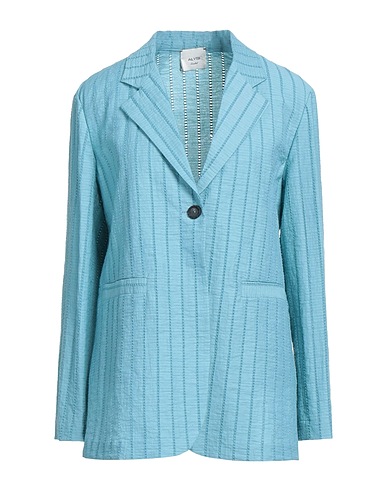 ALYSI Blazer Sky blue 69% Cotton, 31% Polyamide