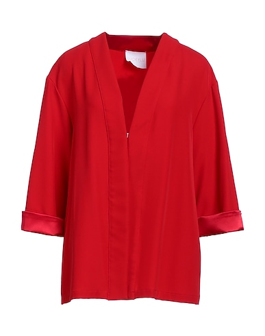 LUCKYLU  Milano Blazer Red 97% Polyester, 3% Elastane