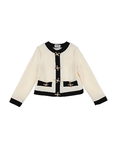 MOSCHINO KID Blazer Ivory 100% Wool, Polyester