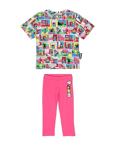 MOSCHINO KID Kids’ co-ord Pink 95% Cotton, 5% Elastane