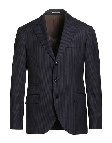 BRUNELLO CUCINELLI Blazer Midnight blue 100% Virgin Wool