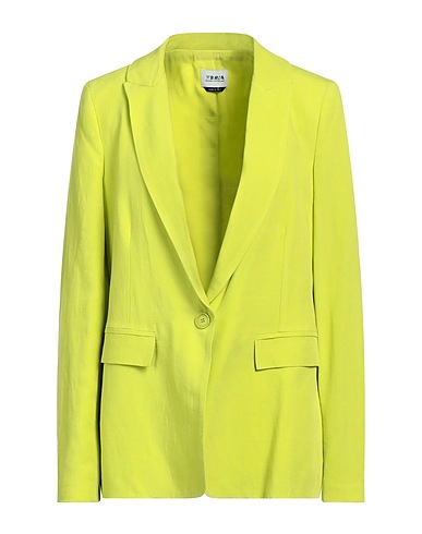 BERNA Blazer Light green 64% Viscose, 36% Linen