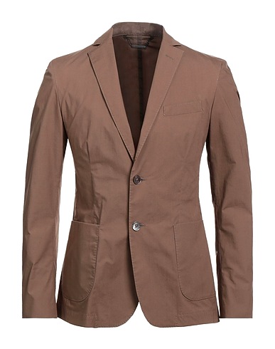 MESSAGERIE Blazer Brown 97% Cotton, 3% Elastane