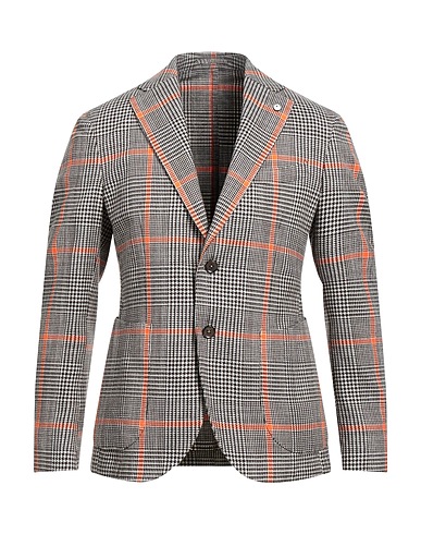 L.B.M. 1911 Blazer Dark brown 100% Cotton