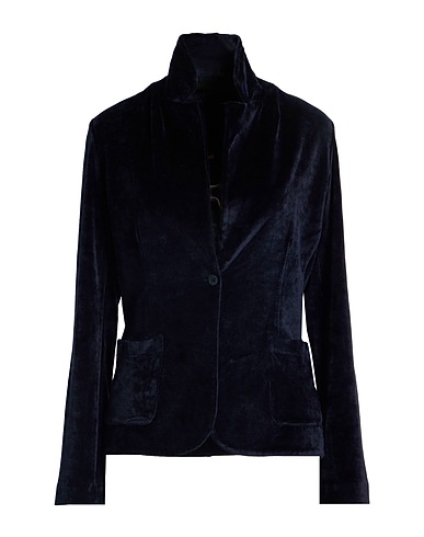 MAJESTIC FILATURES Blazer Midnight blue 48% Cotton, 48% Modal, 4% Elastane