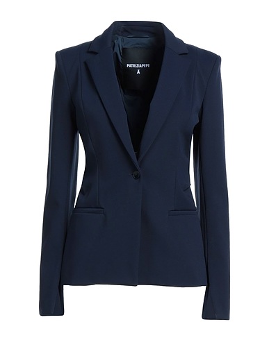 PATRIZIA PEPE Blazer Midnight blue 66% Viscose, 30% Polyamide, 4% Elastane