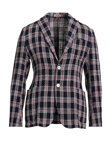 HAVANA & CO. Blazer Midnight blue 76% Cotton, 20% Polyester, 4% Other Fibres