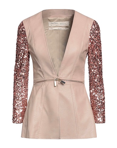ANNA BUZZI Blazer Blush 66% Polyurethane, 34% Viscose