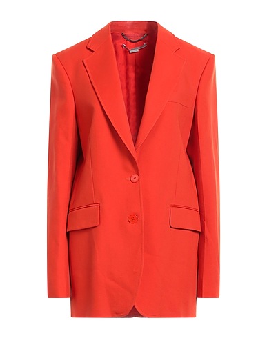 STELLA McCARTNEY Blazer Tomato red 69% Viscose, 31% Cotton