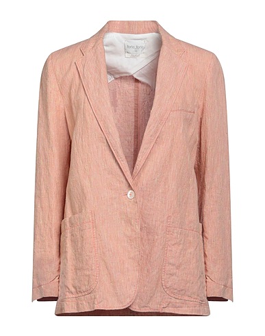 FORTE_FORTE Blazer Camel 62% Linen, 36% Cotton, 2% Polyester