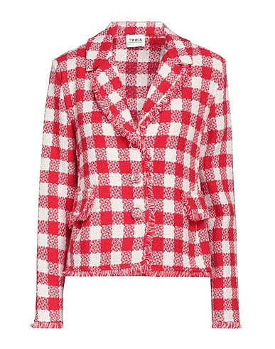 BERNA Giacca Rosso 75% Cotone, 22% Poliestere, 3% Altre Fibre