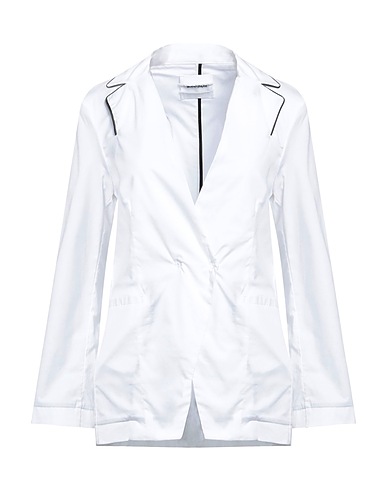 BRAND UNIQUE Jackett Weiß 97% Baumwolle, 3% Elastan