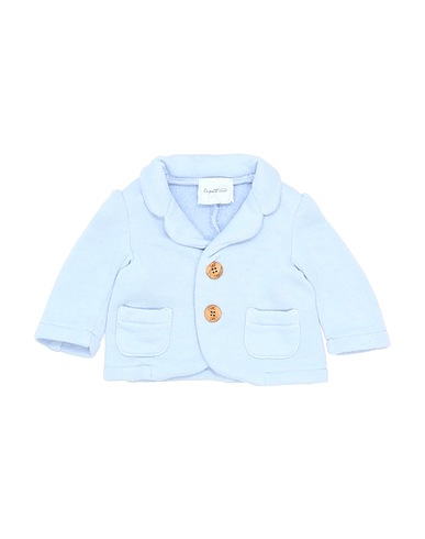 LE PETIT COCO Blazer Sky blue 70% Cotton, 30% Polyester