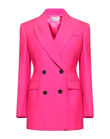 MCQUEEN Blazer Fuchsia 100% Wool