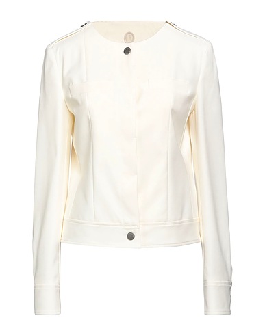 TRUSSARDI Blazer Ivory 95% Cotton, 5% Elastane