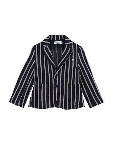 MANUEL RITZ Blazer Midnight blue 52% Cotton, 48% Polyester