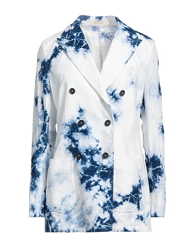 MASSIMO ALBA Giacca Blu 100% Cotone