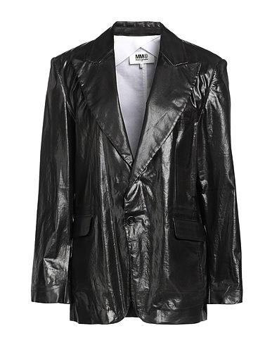 MM6 MAISON MARGIELA Пиджак Чёрный 100% Хлопок