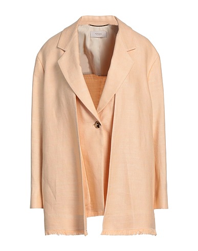 AGNONA Blazer Apricot 75% Linen, 25% Silk