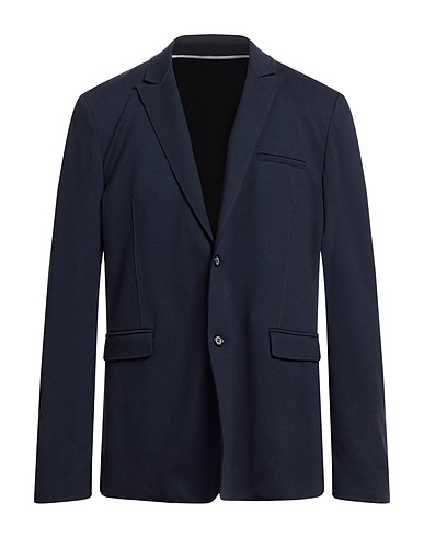 PAOLO PECORA Blazer Blu notte 56% Viscosa, 36% Poliammide, 8% Elastan