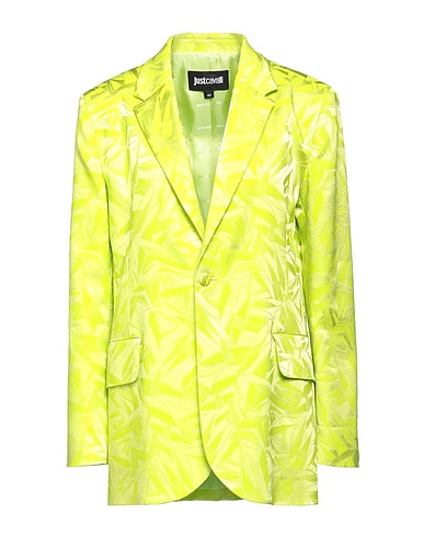 JUST CAVALLI Blazer Light green 64% Viscose, 34% Acetate, 2% Elastane