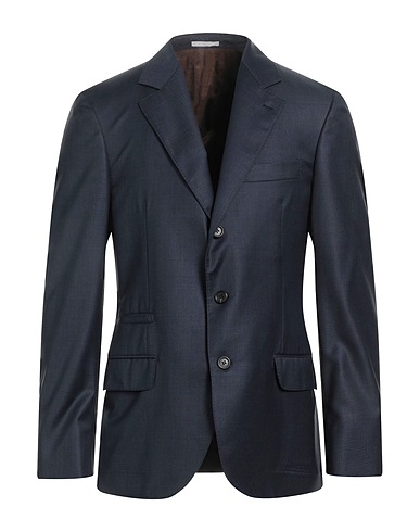 BRUNELLO CUCINELLI Blazer Midnight blue 100% Virgin Wool