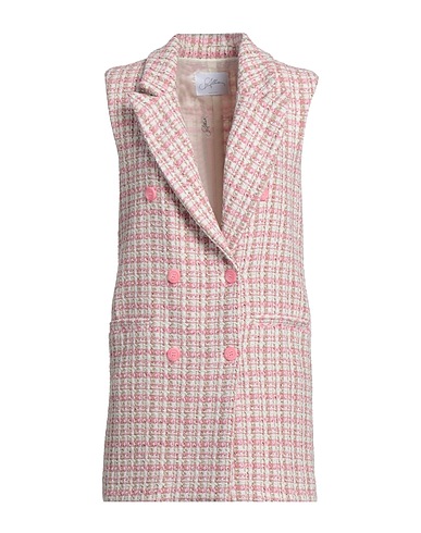 SOALLURE Blazer Pink 72% Cotton, 23% Polyester, 5% Other Fibres
