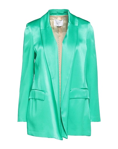SOALLURE Blazer Emerald green 100% Viscose