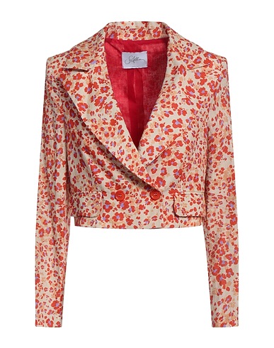 SOALLURE Blazer Rust 100% Linen