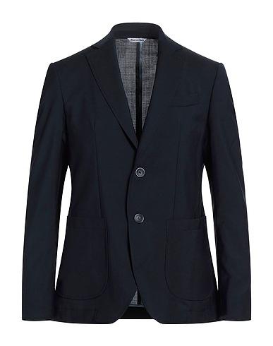 DOMENICO TAGLIENTE Blazer Midnight blue 100% Wool