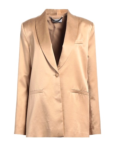 JIJIL Blazer Camel 58% Cotton, 35% Silk, 7% Elastane, Acetate, PBT - Polybutylene terephthalate