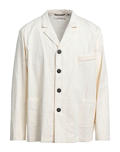 NOSTRASANTISSIMA Blazer Ivory 73% Cotton, 27% Linen